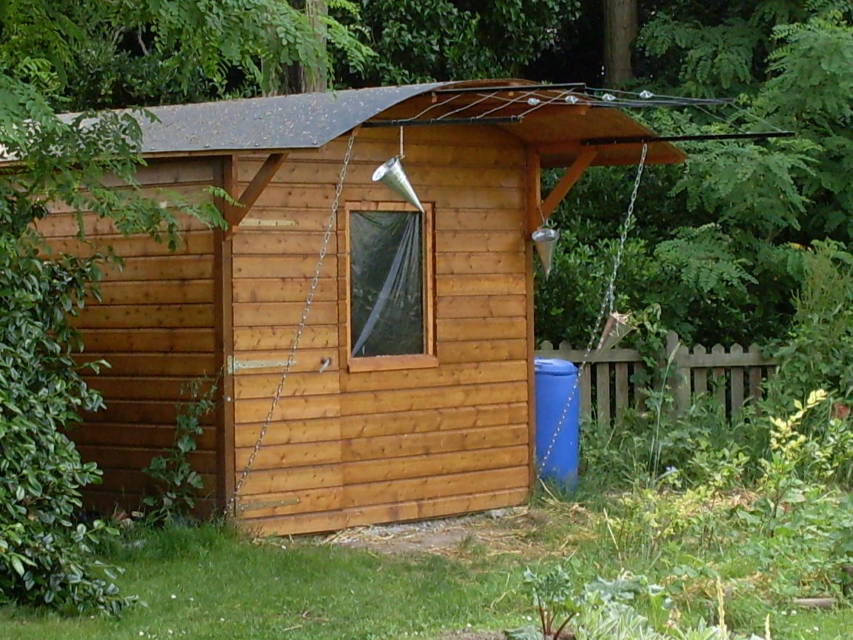 Cabane wagon pour commune