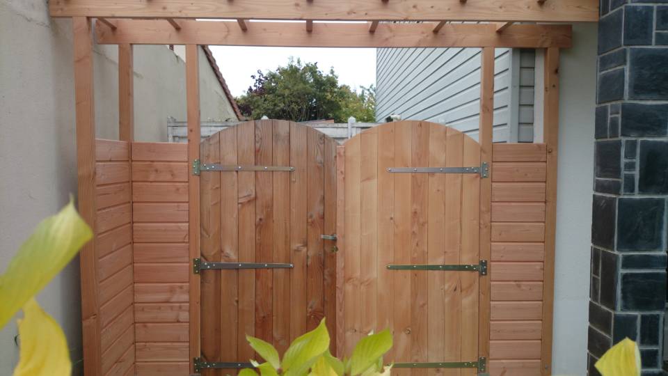 Portillon sur mesure chez un particulier