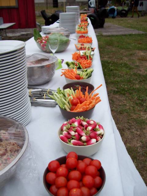 Buffet de crudités